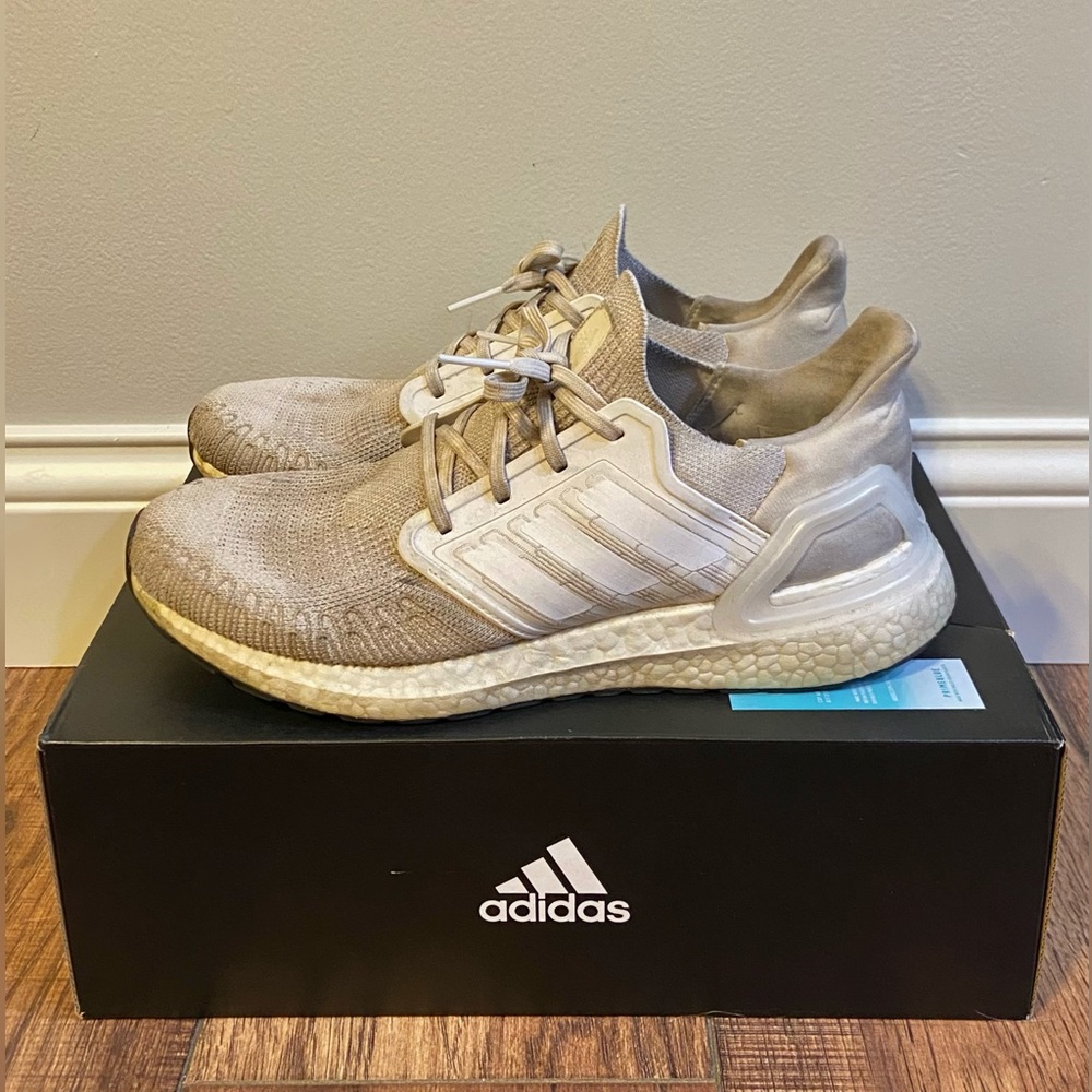White Ultra Boost 20